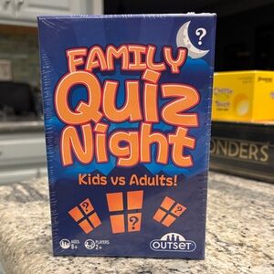 NEW! Family Quiz Night Game